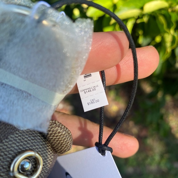 NWT  COACH signature Teddy bear Bag Charm bear - Picture 7 of 13